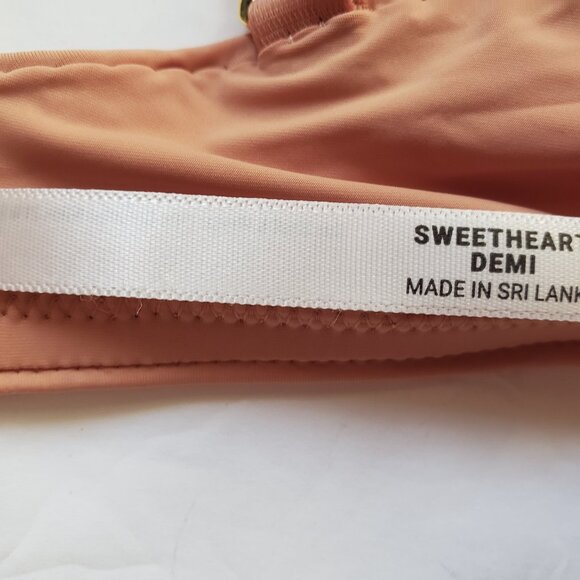 Soma Sweetheart Demi Underwire Lightly Lined Convertible Beige Bra - Picture 11 of 13